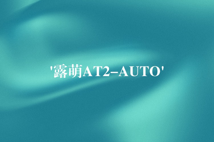 ‘露萌AT2-AUTO’